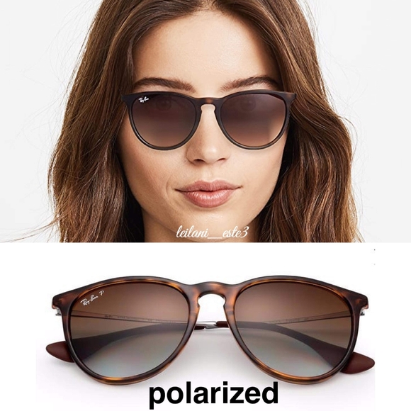 ray bans erika tortoise